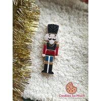 Nussknacker 3-Teilig Acryl Debosser Und Ausstecher, Fondantkeks Cookie Stamp, Embosser von CookiesSoMuch