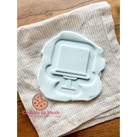 Simple Cake Cookie Stamp Cutter, Debosser Cutter von CookiesSoMuch