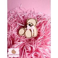 Teddy Cookie Stamp With Cutter, Teddy Debosser Cutter von CookiesSoMuch