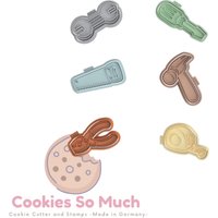 Werkzeuge Cookie Stamp & Cutter von CookiesSoMuch