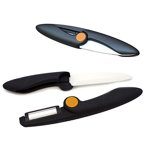 Cookiteasy – Gemeinsam Schälmesser Keramik Ersatzmesser TwinCut Schneidsystem Peeler von Cookit