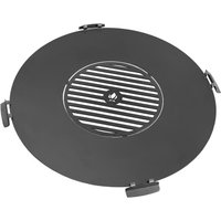 CookKing Grillplattenaufsatz, Stahl, mit Grillrost, Ø 78 cm, für Feuerschalen geeignet CookKing Grillplattenaufsatz, Stahl, mit Grillrost, Ø 78 cm, für Feuerschalen geeignet von Cookking
