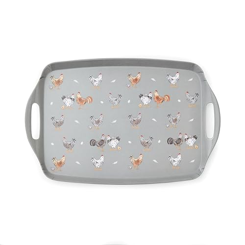 Cooksmart Großes Tablett für Junggesellinnenabschied, Britisches Design, Robustes Melamin- und Kunststoff-Mischgewebe, rustikales Land-Design, leicht zu reinigen Cooksmart Großes Tablett für Junggesellinnenabschied, Britisches Design, Robustes Melamin- und Kunststoff-Mischgewebe, rustikales Land-Design, leicht zu reinigen von Cooksmart