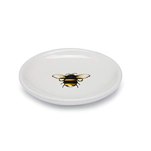 Cooksmart Teebeutelablage aus Keramik in britischem Design | Teebeutelschale für gebrauchte Teebeutel | Teebeutelschale mit modernem Design – Hummeln Cooksmart Teebeutelablage aus Keramik in britischem Design | Teebeutelschale für gebrauchte Teebeutel | Teebeutelschale mit modernem Design – Hummeln von Cooksmart