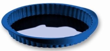 Backzubehör - Quiche-Form - 26cm Ø - 3cm tief - 100% Silikon von Kitchencookshop