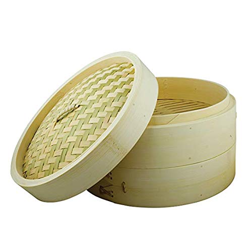 Dampfgarer - Bambus - 3-teilig - Ø 30 cm - gute Qualität von Cookware company