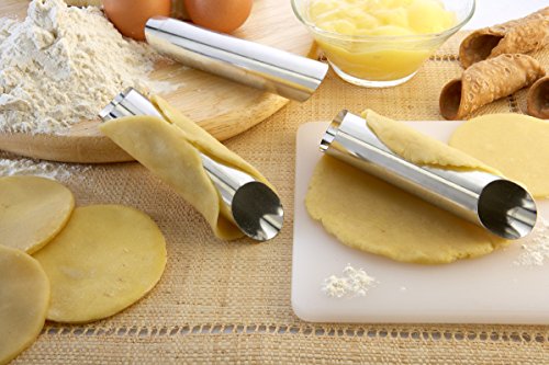 Cannoli Tubes 3pcs S/S Guaranteed quality von Kitchencookshop