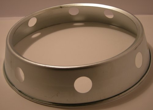 Wokaufsatz - Topfaufsatz - für Gasherd - gelocht - Edelstahl - 25,5 cm von Cookware company