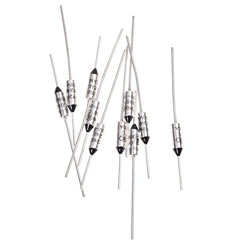 (R) 10 Stueck Stromkreis Cut Off TF 240°C 250V 10A Temperatur Thermosicherung von Cookwowe