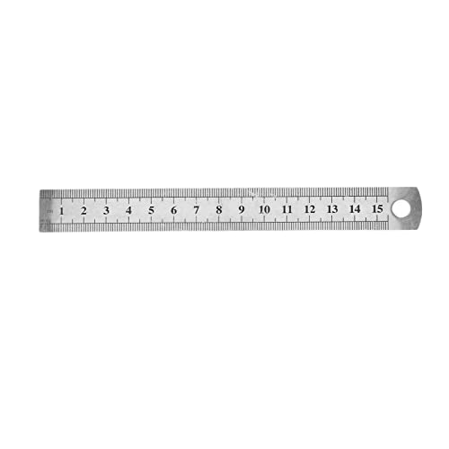 15cm/6 Inch Lineal Messwerkzeug rostfreiem Metall von Cookwowe