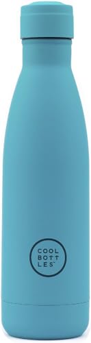 Cool Bottles - Trinkflasche aus Edelstahl - 750 ml - Vivid Turquoise - 30,5 x 8 cm -Thermische Kaltgetränke 36 Stunden und Heißgetränke 18 Stunden - Triple-Cool Technology - BPAFrei von Cool Bottles