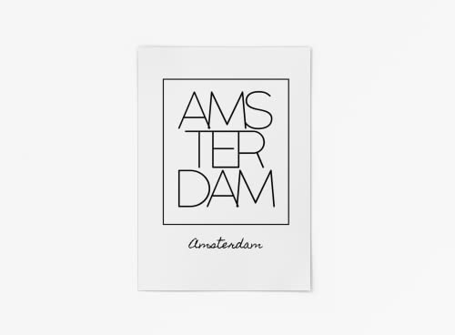 Cool Factory | A3 City Poster | 250er Papier | Bild für Wohn- und Schlafzimmer | große Auswahl an Motiven | minimalistisches Poster | perfekte Geschenkidee von Cool Factory