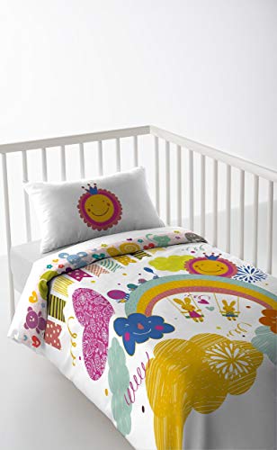 Cool Kids S2802414 Bettbezug für Kinderbett Silvina, Größe Kinderbett 60, 100 x 120 + 20 cm von Cool Kids