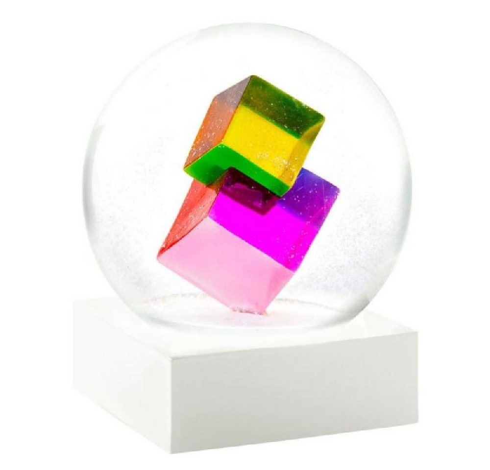 Cool Snow Globes Skulptur Schneekugel Magic Cube von Cool Snow Globes