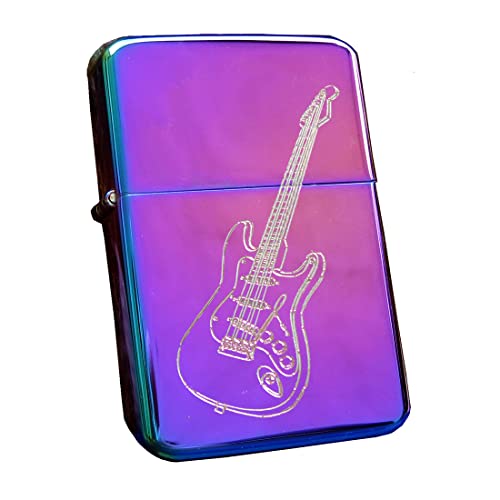 Cool Laser/Gasfeuerzeug Rainbow/Spectrum mit Gravur E-Gitarre von Cool