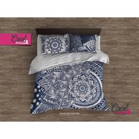 Boho Chic Spitzenbettbezug - Bettwäsche Set Elegantes Schlafzimmer Dekor Weicher Weißer Spitze Inspirierter Tröster Von Coolbedding, B64 von CoolBedding