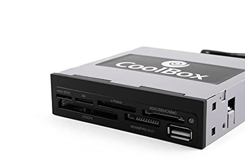 CoolBox CR-400V2 Card Reader intern mit microSD und MS Micro M2 Unterstützung von CoolBox