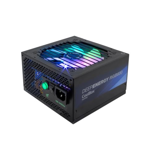 CoolBox DeepEnergy 600W 80Plus Bronze Silent Modul Silent Modus 0dBA von CoolBox