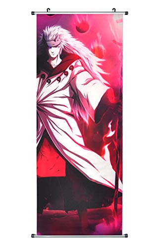 CoolChange Großes Rollbild/Kakemono aus Stoff Poster, 100x40cm, Motiv: Madara Uchiha von CoolChange