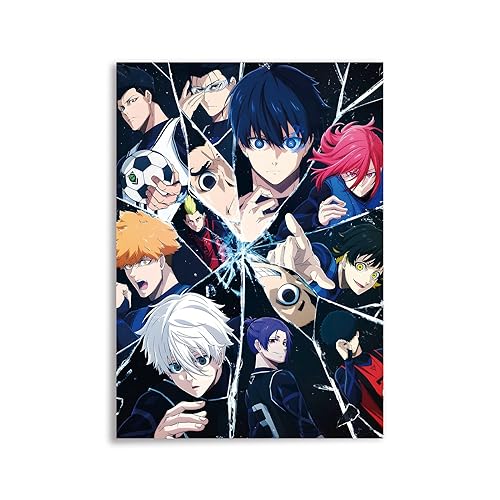 CoolChange Hochwertiges Blue Lock Wandbild | Nachwuchsstürmer auf Hartschaumplatte | Anime Fußball Poster | 30x42cm CoolChange Hochwertiges Blue Lock Wandbild | Nachwuchsstürmer auf Hartschaumplatte | Anime Fußball Poster | 30x42cm von CoolChange