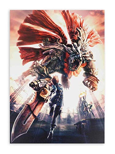 CoolChange Hochwertiges God Eater Wandbild auf Hartschaumplatte | Poster 30x42cm von CoolChange