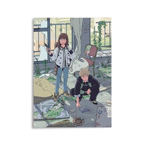 CoolChange Hochwertiges Heavenly Delusion Wandbild | Kiruko & Maru auf Hartschaumplatte | Tengoku Daimakyo Poster | 30x42cm von CoolChange