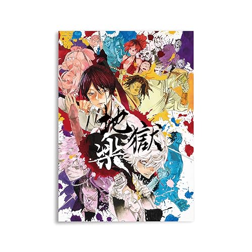 CoolChange Hochwertiges Hell's Paradise Wandbild | Jigokuraku Manga Cover auf Hartschaumplatte | Asaemon & Todeskandidaten Poster | 30x42cm CoolChange Hochwertiges Hell's Paradise Wandbild | Jigokuraku Manga Cover auf Hartschaumplatte | Asaemon & Todeskandidaten Poster | 30x42cm von CoolChange