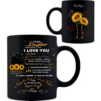 Mama Tochter Tasse - You Are My Sunshine Schwarze Keramiktasse Tochter Kaffeetasse Geschenk Von Mutter Küchenaccessoires Mama Tochter Tasse - You Are My Sunshine Schwarze Keramiktasse Tochter Kaffeetasse Geschenk Von Mutter Küchenaccessoires von CoolDesignLovers