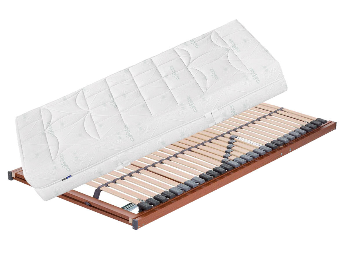 CoolSleep XXL SET Matratze & Lattenrost (bis 200 KG) von CoolSleep