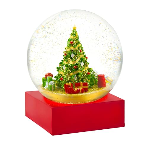 CoolSnowGlobes CS356-GIVR Holiday Tree Schneekugel Mehrfarbig von CoolSnowGlobes
