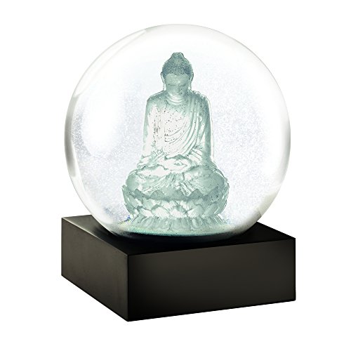 CoolSnowGlobes Kristallbuddha Schneekugel von CoolSnowGlobes