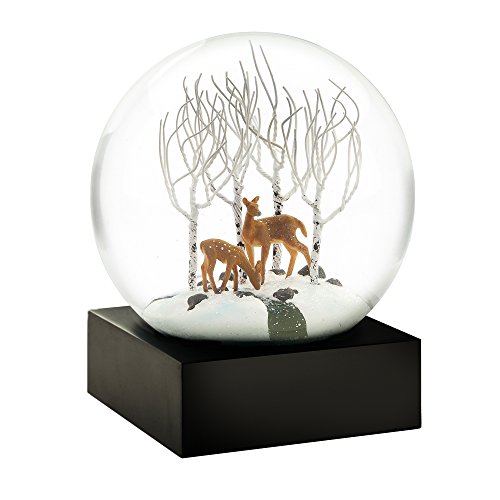 CoolSnowGlobes Rehe im Wald Schneekugel von CoolSnowGlobes
