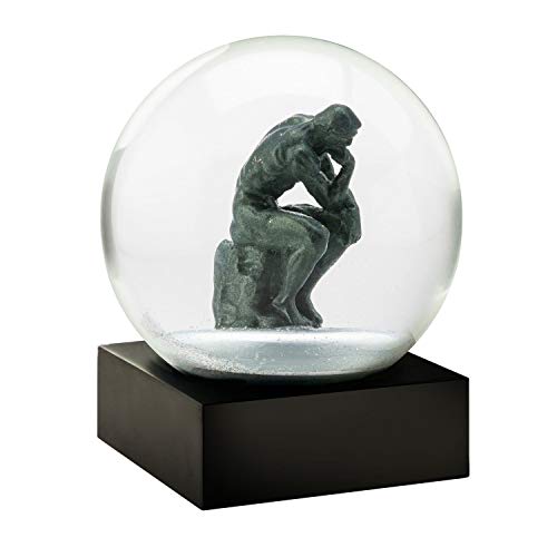 CoolSnowGlobes Schneekugel Thinker 10 cm von CoolSnowGlobes