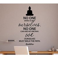 No One Saves Us Buddha Zitat Wandtattoo Vinyl Aufkleber Religiöser Buddhismus Spruch Wall Art Home Interior Schlafzimmer Yoga Room Decor Geschenk 1Bq No One Saves Us Buddha Zitat Wandtattoo Vinyl Aufkleber Religiöser Buddhismus Spruch Wall Art Home Interior Schlafzimmer Yoga Room Decor Geschenk 1Bq von CoolWallStories