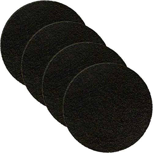 Aktivkohlefilter für Küchenkomposteimer | 9,5 cm Aktivkohlefilter Ersatz-Set für Küchen-Recycling-Mülleimer | geruchsabsorbierender Kompostfilter Ersatz für Recyclingbehälter | 4 Stück von Cooler Kitchen