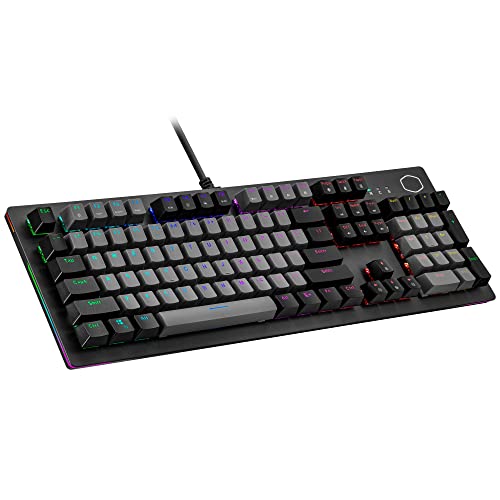 Cooler Master CK352 Gaming-Tastatur in voller Größe, rote Schalter, ES-Layout - QWERTY von Cooler Master