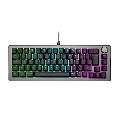 Cooler Master CK720 65% Hot Swappable USB Mechanische Gaming-Tastatur – Space Grey von Cooler Master