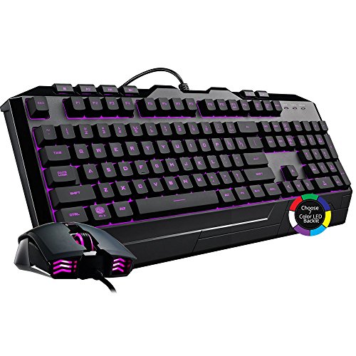 Cooler Master Devastator 3 Plus German Version Gaming Keyboard & Mouse Combo, 7 Color Mode LED Backlit, Media Keys, 4 DPI Settings Cooler Master Devastator 3 Plus German Version Gaming Keyboard & Mouse Combo, 7 Color Mode LED Backlit, Media Keys, 4 DPI Settings von Cooler Master