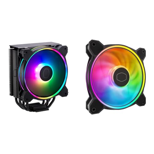 Cooler Master Hyper 212 Halo CPU Air Cooler + MasterFan MF120 Halo2 ARGB von Cooler Master