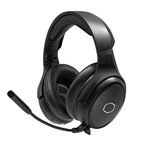 Cooler Master MH670 Wireless Gaming Headset with Virtual 7.1 Surround Sound - PC & Console Compatible with 50mm Neodymium Audio Drivers, Ultra-Clear Boom Mic and Portable Frame - USB Type A/C / 3.5mm Cooler Master MH670 Wireless Gaming Headset with Virtual 7.1 Surround Sound - PC & Console Compatible with 50mm Neodymium Audio Drivers, Ultra-Clear Boom Mic and Portable Frame - USB Type A/C / 3.5mm von Cooler Master