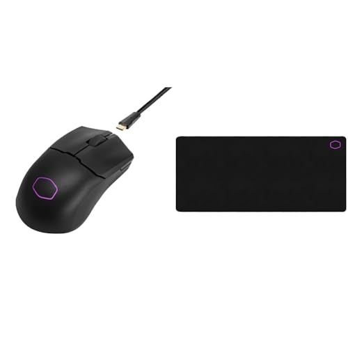 Cooler Master MM712 RGB-LED Ultralight 59g Hybrid Wireless Gaming Mouse + MP511 XL Gaming Mouse Pad von Cooler Master