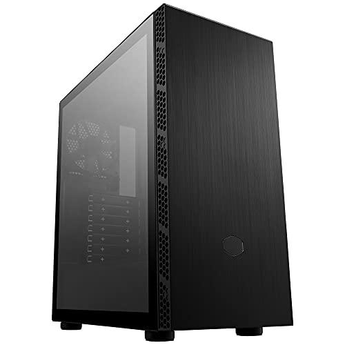Cooler Master MasterBox MB600L V2 – PC-Gehäuse aus gebürstetem Stahl mit seitlichen Mesh-Einlässen, verbesserte Kühlung, interne Abstände, belüftete Netzteilabdeckung, Frontplatte aus gehärtetem Glas Cooler Master MasterBox MB600L V2 – PC-Gehäuse aus gebürstetem Stahl mit seitlichen Mesh-Einlässen, verbesserte Kühlung, interne Abstände, belüftete Netzteilabdeckung, Frontplatte aus gehärtetem Glas von Cooler Master
