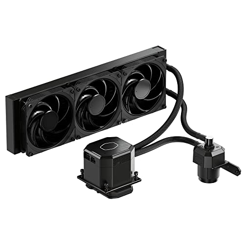 Cooler Master MasterLiquid ML360 SUB-ZERO CPU-Flüssigkeitskühler - TEC AIO-Wasserkühlsystem mit Intel® Cryo Cooling Technology (LGA 1200) Wasserblock, verbesserte Pumpe, 360-mm-Kühler von Cooler Master