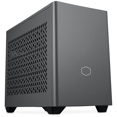 Cooler Master NR200P MAX V2 Mini-ITX SFF-Gehäuse – 280 mm AIO-Kühler, 850 W SFX Gold ATX 3.0 Netzteil, verbessertes Design, miditower GPU-Unterstützung, PCIe 4.0 Riser-Kabel, USB 3.2 Gen 2x2 Typ-C von Cooler Master