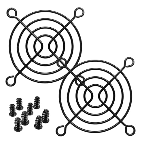 80 mm schwarz Fan Grill schwarz 2er-Set 80 mm schwarz Fan Grill schwarz 2er-Set von Coolerguys