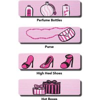 Hand Bemalt Griff - Kinder Benutzerdefinierte Rosa Pudel Paris Modeschrank Oder Schublade Zieht Für in Jeder Größe von Coolisart
