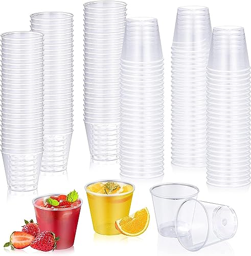 Coolon 50 Stück Schnapsgläser Plastik,3cl/30ml Plastikbecher Shotgläser Plastik, Wiederverwendbarer Schnapsbecher, TransparenteTrinkbecher Shot Becher für Party Geburtstagsfeier von Coolon