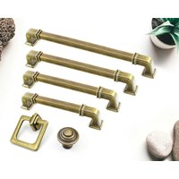 Schrankgriffe 5"6, 3 7, 5 8, 8" Lange Ziehgriffe Antik Bronze Schubladengriffe Bauernhaus Knäufe Und Zieher Schrank Hardware von CoolpStore