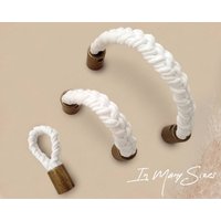 Möbelknäufe, Naturweiße Strandknäufe, Boho Möbelknäufe 64 96 128 160 192 Mm von CoolpStore