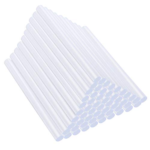 Coolty 100 Stück 11mm x 100mm Schmelzklebestifte, Schmelze Klebepistole Sticks für 60 Watt Klebepistole DIY Kunsthandwerk von Coolty